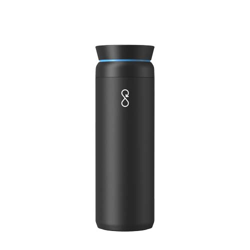 Tumbler promotionnel 590 ml Ocean Bottle Peak Brew Noir obsidienne